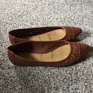 Brown ELLE Flats